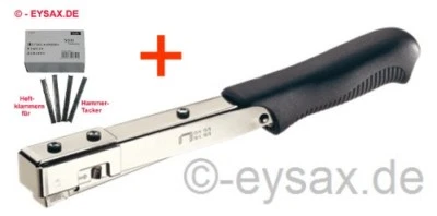 Rapid Hammertacker R19 E,Schlagtacker,f. Klammern Typ 13 4-6 mm + 5000 Klammern