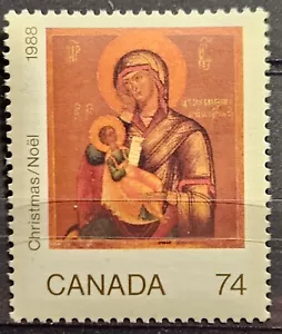 Canada 1988 #1224 MNH Madonna & Child Millennium of Christianity in Ukraine - Picture 1 of 1