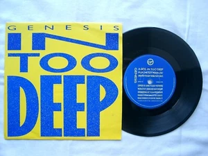 GENESIS - In Too Deep 7" - GENS 2 - 1986 UK - Picture 1 of 2