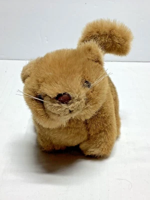 Vintage Ganz Kitty Cat H034 brown Small 6"  - Image 1 of 3