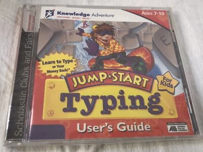 NEW 1997 Jump Start Typing User's Guide PC Game CD-ROM Windows/Mac SEALED - Image 1 of 2