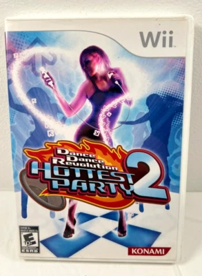 Dance Dance Revolution Hottest Party 2 (Nintendo Wii, 2008) Konami CIB - Image 1 of 3