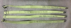 x 4 Original British Army 1958 Pattern Utility Straps Green - Unissued Stock - Foto 1 di 2