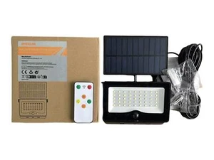 2 Piezas Lámpara Solar Lámpara Solar con Detector de Movimiento LED Exterior Proyector de Inundación - Imagen 1 de 11