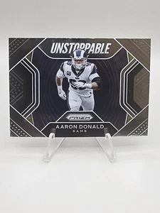 2023 Panini Prizm Aaron Donald Unstoppable #6 💥- LA Rams - Picture 1 of 2