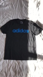 adidas Casual T-Shirts Top Size M Womens Grey Logo Short Sleeve - Picture 1 of 5
