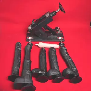 Electric Women Sex Machine Toy Fucking-Love-Masturbation- With 5 Dildos Sex Toy - Picture 1 of 63