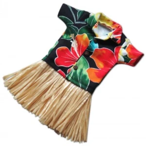 Aloha Shirt Wine Bottle Outfit Cover - Tiki Bar Luau Supplies - Cooler Koozie - Picture 1 of 1