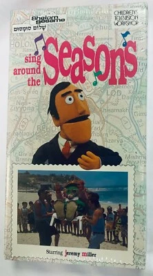 Shalom Sesame Street: Sing Around the Seasons (VHS, 1990) Jewish NEW SEALED RARE Foto 1 de 4