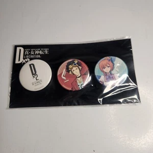 Shin Megami Tensei Dx2 Set di spille con bottoni di liberazione NUOVE - Foto 1 di 2