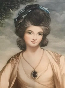 Antique Mezzotint Lady Betty Compton by Clifford R James - Picture 1 of 6
