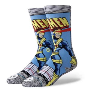 Stance MARVEL X-Men Cyclops Crew Socks Grey K515D19CYC Youth L (2-5.5) - Picture 1 of 5