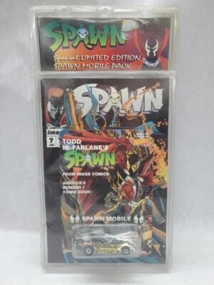 *RARE* Spawn Comics #7 w/ LIMITED Edition Spawn Mobile Pack - Todd McFarlane - Image 1 of 2