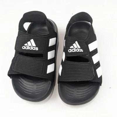 Sandálias Adidas AltaSwim preto/branco - Imagem 1 de 4