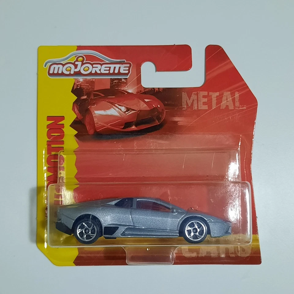 Majorette Metal Promotion Lamborghini Reventon Modellino Argento 1/64 - Immagine 1 di 1