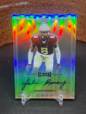 2016 Leaf Metal Draft - Jalen Ramsey #BA-JR1 (AU, RC) - Image 1 of 2