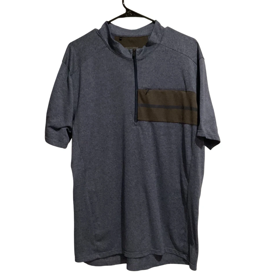 Shimano Men's Transit Pavement Cycling Jersey size XXL Blue Short Sleeve - Image 1 of 4