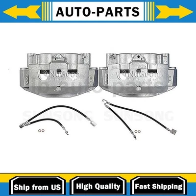 Pinza de freno delantera con mangueras lado conductor pasajero se adapta a Nissan NV1500 4,0 L Foto 1 de 4