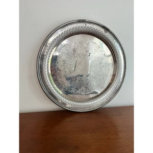 International Silver Company Silberteller Platte - Bild 1 von 6