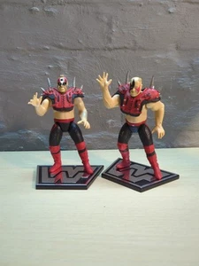RARE Legion Of Doom Hawk Animal Signature WWF WWE 1997 Jakks Road Warriors - Bild 1 von 14