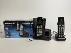 Panasonic KX-TGE820E TWIN Duży telefon z automatyczną sekretarką i blokowaniem połączeń - Zdjęcie 1 z 8