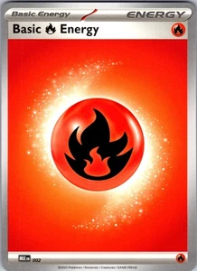 Basic Fire Energy 002 Common Regular MEE: Mega Evolution Energies NM - Picture 1 of 2