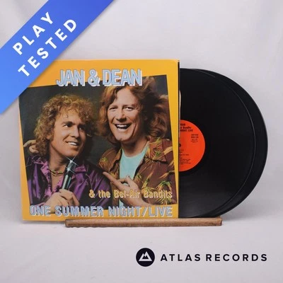 Jan & Dean One Summer Night / Live Gatefold Double LP Album Vinyl Record - EX/EX - Image 1 of 4