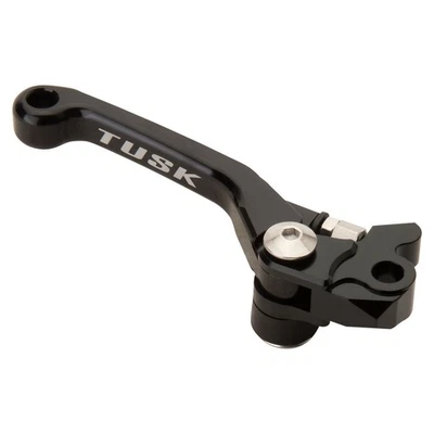 Tusk Folding Brake Lever Black For Kawasaki KX85 2001-2025 — 第 1/2 张图片