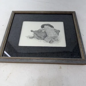 1988 "Respite" gerahmt, signiert & nummeriert von Don Greytak 173/500 Limited Edition - Bild 1 von 11