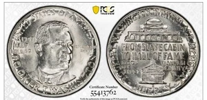 1947 D Booker T. Washington 50C - PCGS MS65 - Picture 1 of 4