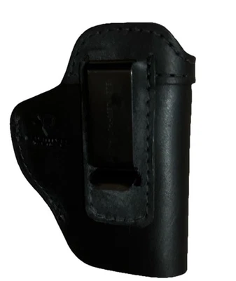 For HK S&W Glock Walther Beretta RELENTLESS Suede Leather IWB RH Holster - Image 1 of 4