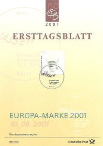ETB RFA 2001 EUROPA L'EAU RICHESSE NATURELLE YT 2017 - Picture 1 of 1