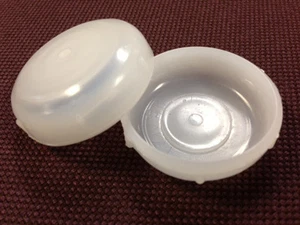 Qty 100- 1 1/2" Plastic Wrought Iron Patio Furniture Glides Caps 1.5" #614 - Picture 1 of 2