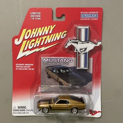 Ford Mustang Boss 302 #28 1970 Johnny Lightning R5 Mustang 1/10.000 Foto 1 de 2