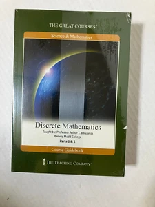 The Great Courses Discrete Mathematics DVD Set with Guidebook NEW - Picture 1 of 4