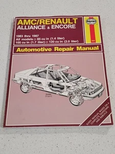 AMC/Renault Alliance and Encore - Haynes Automotive Repair Manuals - Picture 1 of 3