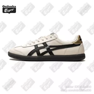 ONITSUKA TIGER TOKUTEN UNISEX SHOE SNEAKERS CREAM/BLACK/WHITE RUNNING & CASUAL - Picture 1 of 33