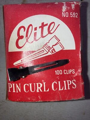 Elite заколки завивки коробка из 100 Серебряный металлический заколка завивки заколки ролик. Коробка F - Изображение 1 из 4