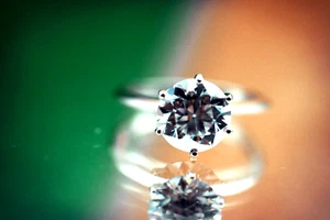 Sterling Silver 925 Ring Crystal Glass Rhinestones 3,1 g Size T - Picture 1 of 7