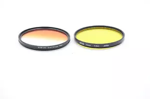 Sunset and Sunrise 77mm Filter Set (Hoya Y (k2) 77mm and Rise (UK) Grad Orange) - Picture 1 of 2