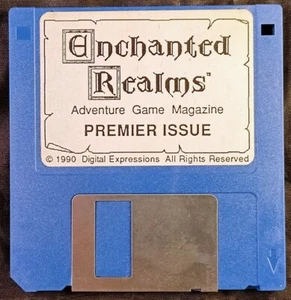 Enchanted Realms Premier Issue! Commodore Amiga Disk Only (1990) - Picture 1 of 1