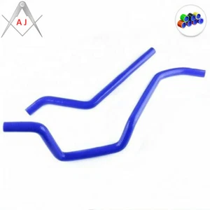 Blue Silicone Radiator Coolant Hose For Yamaha Grizzly 660 YFM660FS 2002-2005 - Imagen 1 de 5
