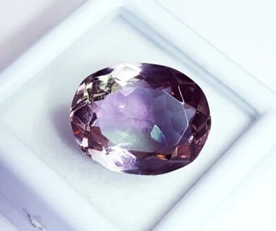 Quartz Color Changing Loose Gemstone 10.25 Ct Certified With Free Gift - Image 1 of 4