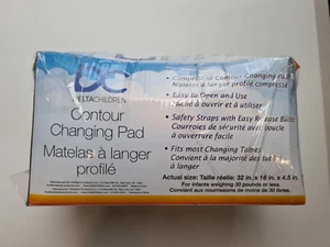 Delta Children Foam Contoured Changing Pad with Waterproof Cover Open Box - Picture 1 of 9