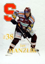 2007-08 Czech HC Sparta Praha Team Issue #7 Jan Hanzlik