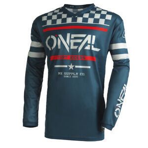 O'Neal 2022 Element Squadron Jersey – Teal / Gray - Motocross, Off-Road