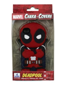 iPhone 4/4s Deadpool Chara-Cover Protective Case Marvel Comics New In Box - Picture 1 of 2