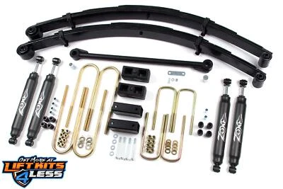 Zone Offroad F1N 4" Suspension Lift Kit for 2000-2004 Ford F-250/F-350 SD - Image 1 of 2