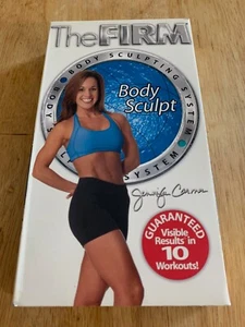 The Firm Body Sculpt VHS Exercise Video Tape Fitness Used Jennifer Carman - Picture 1 of 7
