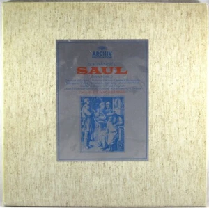 3 LP BOX ARCHIV 1973 Handel SAUL ORATORIO Mackerras ARMSTRONG McINTYRE 2710 014 - Picture 1 of 6